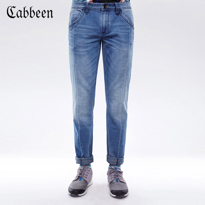 Jeans pour jeunesse CABBEEN en coton pour printemps - Ref 1483764 Image 1
