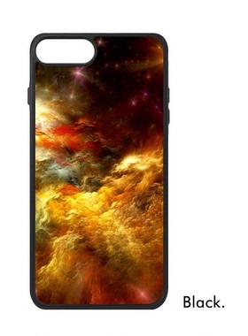 适用于iPhone色绿色星云自然景观Xr手机壳max保护套678plus硅胶11