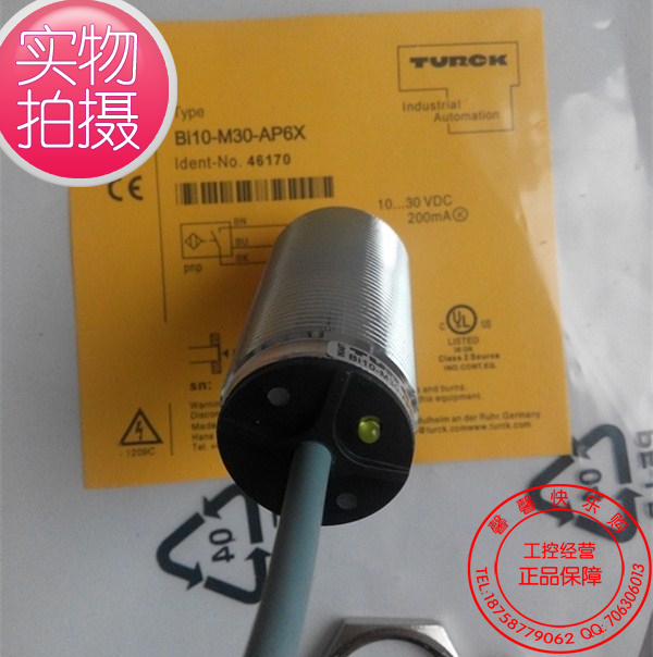 图尔克接近开关Bi10-M30-AN6X Bi10-M30-AP6XBi10-M30-AN4X传感器
