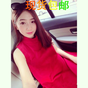 ALU  绝美波尔多红 气质连衣裙 推荐！