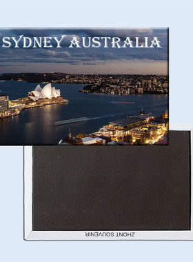 澳大利亚 悉尼歌剧院创意磁性冰箱贴 旅行纪念品家居21532