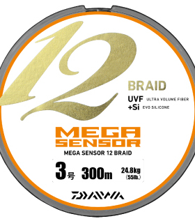 Daiwa 达亿瓦 MEGASENSOR 12BRAID 船用主线多规格 2015年新款