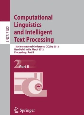 【预订】Computational Linguistics and Intell...
