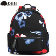 DHH Korean new handbag simple College wind backpack UK student shoulder bag dual use versatile backpack