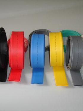 环保特价正品优质绿色热缩管Ф35 热缩套管35mm 绿色绝缘收缩管