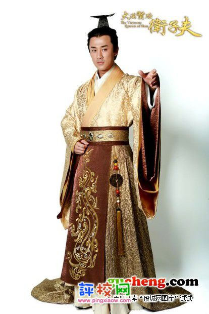 影视古装大汉贤后男款古装汉服林峰同款卫子夫古装汉服演出服