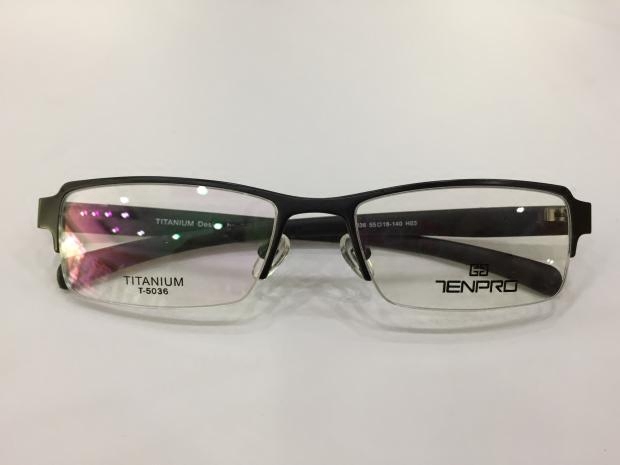 郑伊健代言 淡泊眼镜架 TENPRO/淡泊休闲纯钛眼镜架 钛架 T-5036