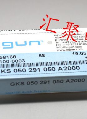 INGUN英钢探针GKS050 291 050A2000/A3000（三切尖头）0.78mm顶针