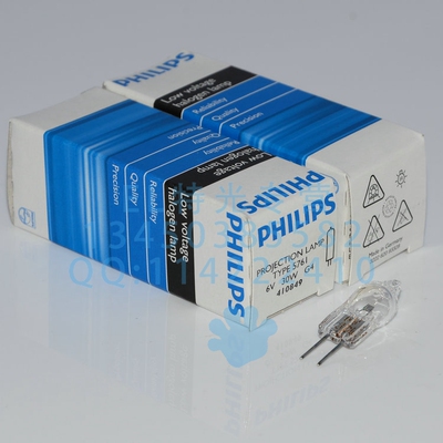 PHILIPS飞利浦 倒置金相显微镜灯泡 5761 6V30W 米泡 德国产