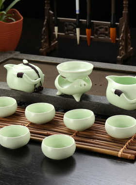陶瓷复古功夫茶具套装包邮