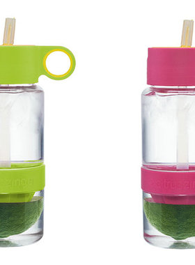 现货美国正品Zinganything柠檬杯Mini带吸管口水杯不含BPA