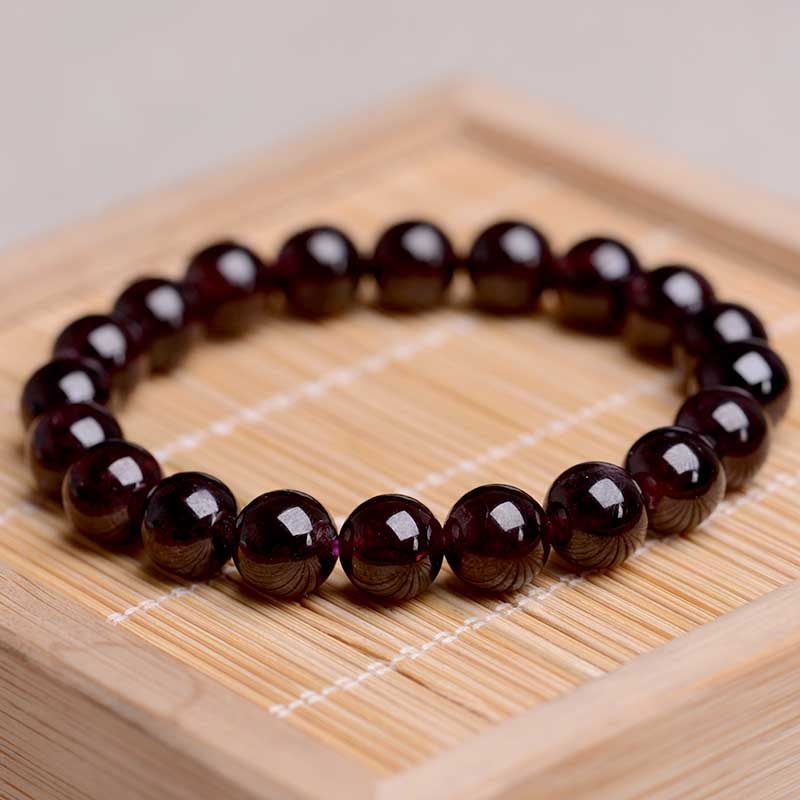 Pure natural Red wine Garnet Bracelet Female models Punk gemstone crystal Lap Hand stringin the Accessories/Fashion Jewelry, Bracelets  category - from Buy2taobao.com to provide professional Taobao agent buy service