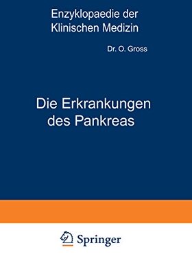 【预订】Die Erkrankungen Des Pankreas