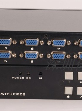 LANBE蓝宝矩阵VGA带音频8进2出VGA矩阵切换器  MVX-802-A 包邮