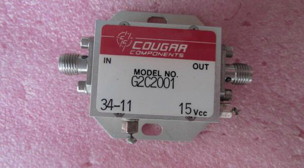 GOUGRR G2C001 DC-2GHz 0-40dB SMA 15V 电控连续可调衰减器 质量包好，包能用 可提供测试图