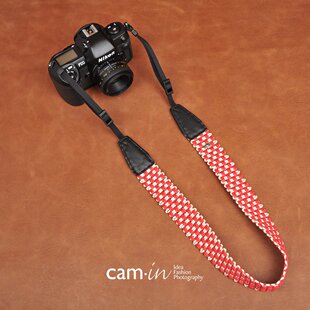 相机背带 cam 棉织系列专业时尚 cam8774 通用接口