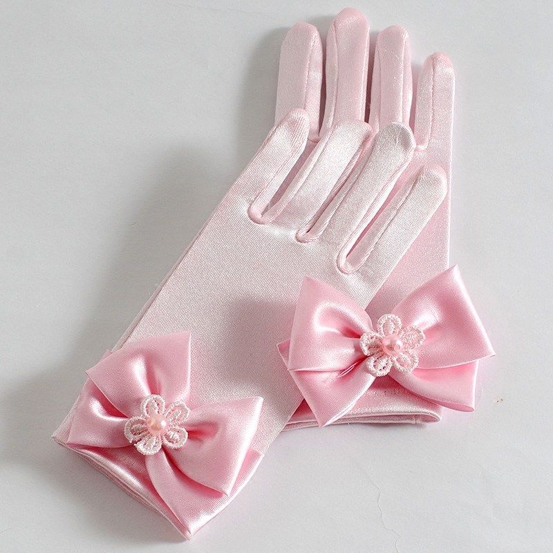 Gants pour fille en satin - Ref 2150362 Image 1
