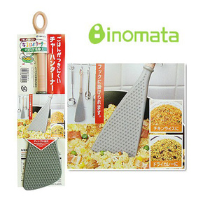 。日本进口正品 INOMATA塑料炒饭铲炒锅饭勺不粘饭锅铲 耐高温树