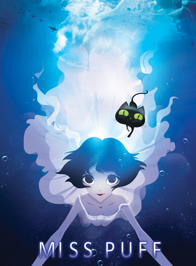 动漫海报 泡芙小姐 海报制作 动漫周边房间卧室装饰画挂画 D5701C