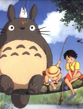 日本宫崎骏动画海报 龙猫 动漫海报儿童房玄关装饰画挂画 D8216B