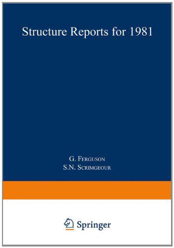 【预订】Structure Reports for 1981: Organic ...