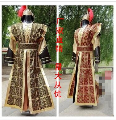 古裝男士漢服男漢朝古代將軍服統(tǒng)領元帥武將秦三國晉唐朝演出服裝