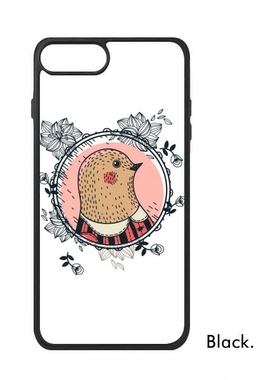 适用于iPhone艺术鸽子花现代卡通Xr手机壳max保护套678plus硅胶11