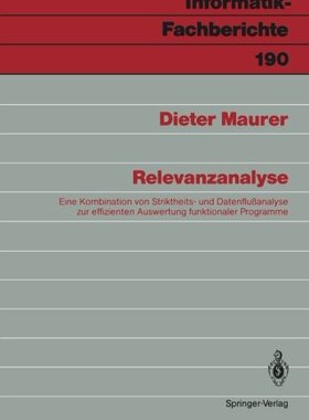 【预订】Relevanzanalyse: Eine Kombination Vo...