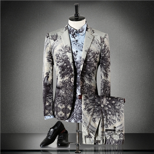 Costume homme en coton pour Quatre saisons - Ref 1577715 Image 1