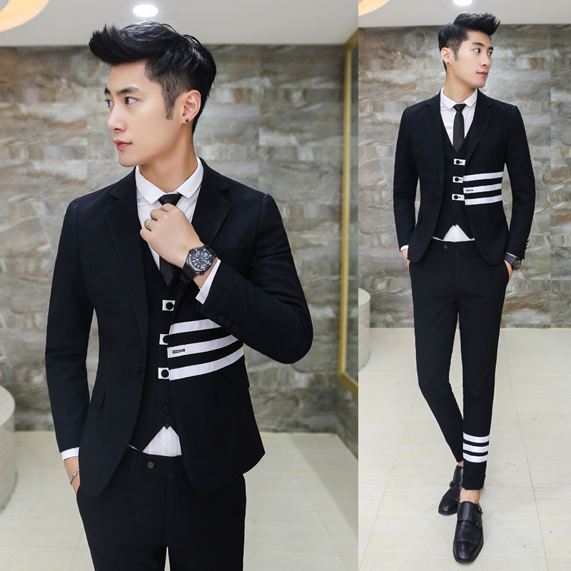 Costume homme en coton pour automne - Ref 1578570 Image 1