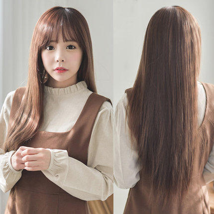 Perruque Long cheveux raides - Ref 2610177 Image 1