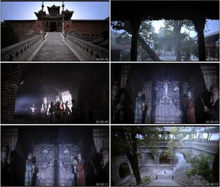 山西东岳庙古代建筑名胜古迹高清实拍视频素材