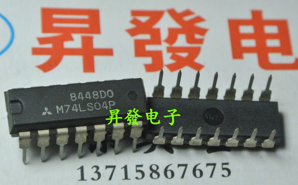 〖昇發电子〗全新六反相器 M74LS04P 74LS04 HD74LS04 SN74LS04N