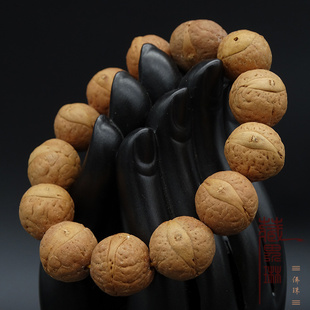尼泊尔凤眼菩提子手串 小凤眼龙眼麒麟眼金刚星月菩提108佛珠手链