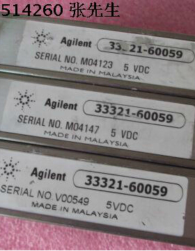 33321-60059 Agilent 12GHz 35dB 5dB步进 5V 程控电控衰减器