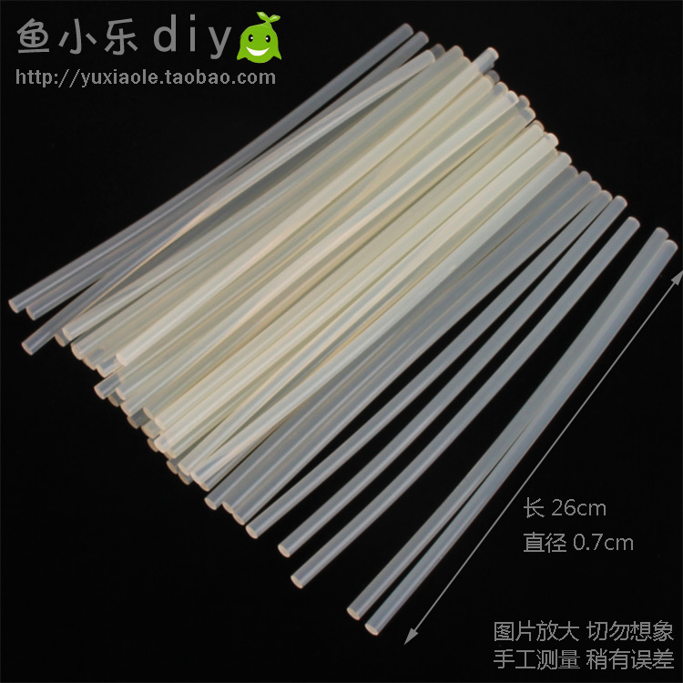 diy全新胶棒手工发箍蝴蝶结材料