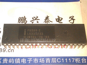 P8088-2  英特尔  8088  双列40插脚 16位微处理器 老CPU收藏保用