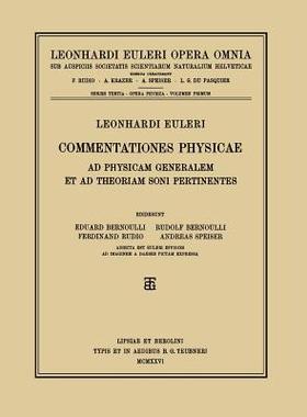 【预售】Commentationes Physicae Ad Physicam ...