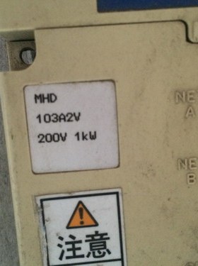 松下驱动器MHD103A2V