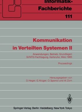 【预订】Kommunikation in Verteilten Systemen...