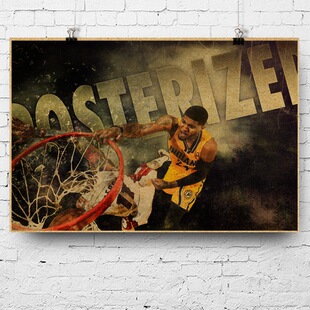 保罗乔治海报PaulGeorge泡椒印第安纳步行者队NBA篮球明星定制