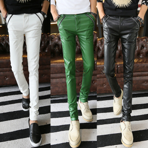 Pantalon cuir homme pantalons fuselés - Ref 1481854 Image 62