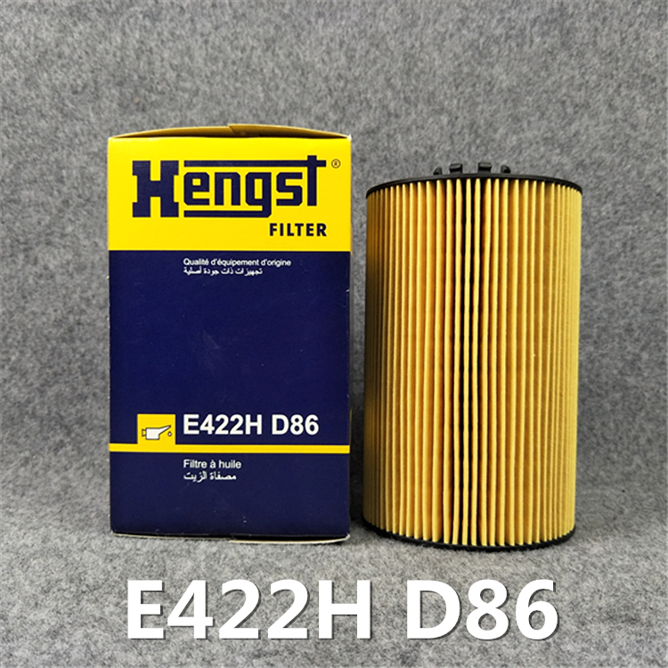 HENGST E422HD86 沃尔沃机滤 P55-0820 LF16244 OX425D HU13125X