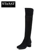 St&Sat/2015 winter new Sheepskin head on Saturday with big velvet Super boots SS54113579