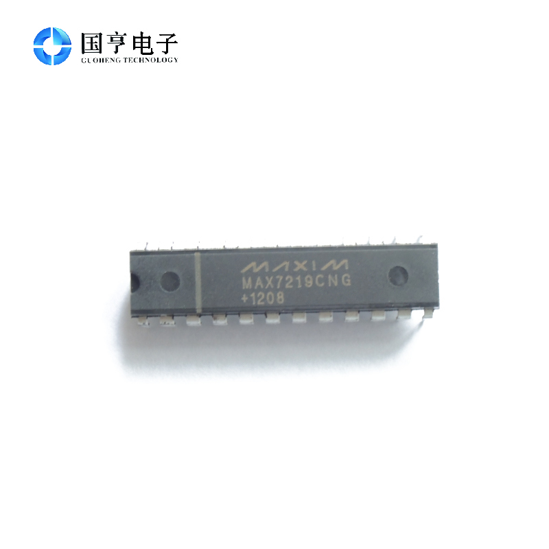 直插 MAX7219CNG DIP-24 串行I/O共阴极LED驱动器