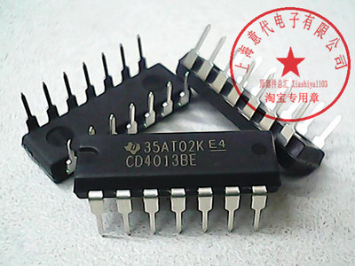 CD4013BE  TI   DIP-14【全新原装】赛格市场G332室实体店 现货