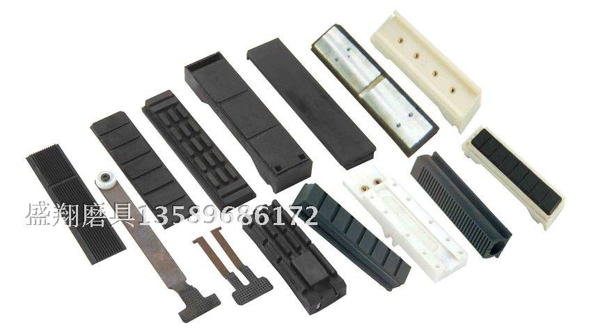 玻璃磨边机压板前板座亿海迪威胶