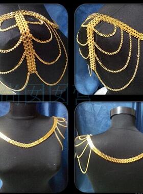 欧美流行身体链bodychains ebay速卖通热销金色身体链BY174