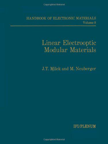 【预售】Linear Electrooptic Modular Materials