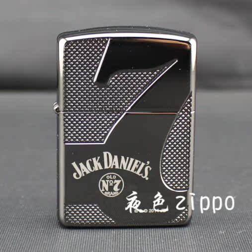 夜色zippo正品  黑冰盔甲深雕杰克丹尼28817 ZIPPO/瑞士军刀/眼镜 ZIPPO/芝宝 原图主图